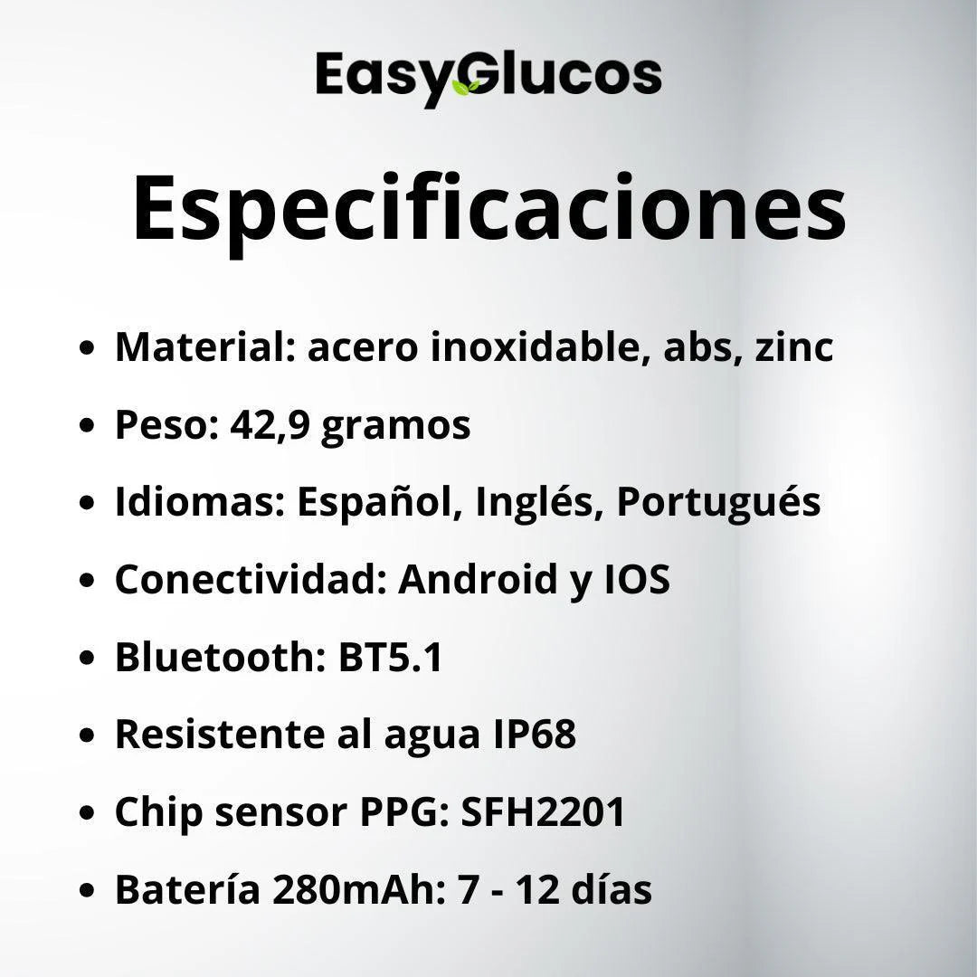 Reloj Inteligente EasyGlucos