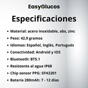 Reloj Inteligente EasyGlucos